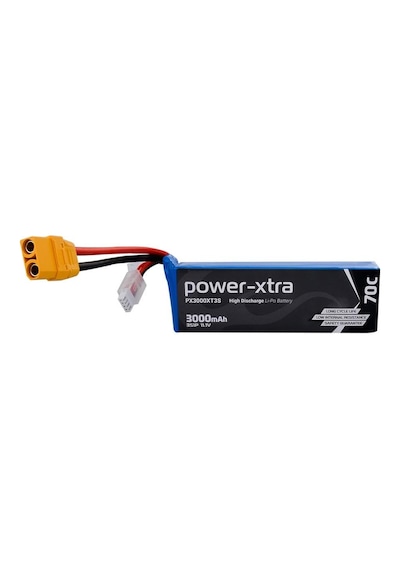 Power-xtra Px3000xt3s - 3s1p - 11.1v 3000 Mah Li-polymer Pil - 70c