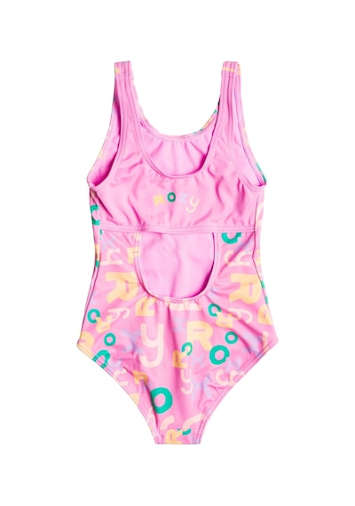 Roxy Funny Bambino One Piece Çocuk Mayo Pembe