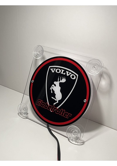 Ahmet Otomotiv Volvo Cam Önü Logo Tabela 24volt