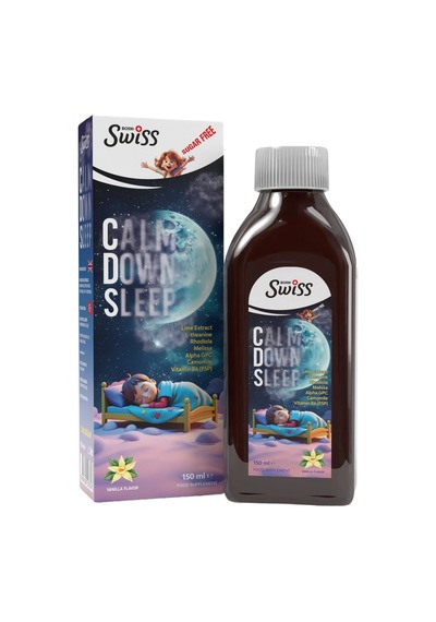 Calm Down Sleep Çocuk Şurubu 150 Ml L-theanine, Rhodiola, Melissa, Vitamin B6