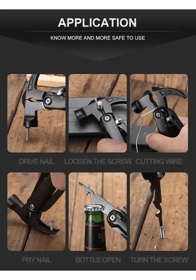 Grand Kamp Harvest Ghk-pl105 Multi Hammer Tool Açık Gri
