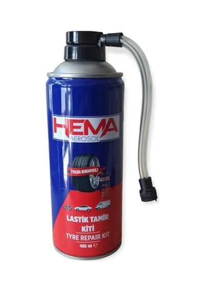Lastik Tamir Spreyi Lastik Tamir Kiti Lastik Köpüğü 400Ml 2 Adet