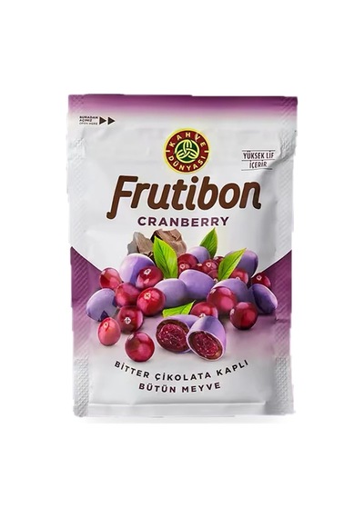 Kahve Dünyası Frutibon Cranberry Turna Yemişi 50 G 2'li Paket