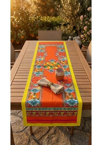 Solara Limone Runner Çok Renkli