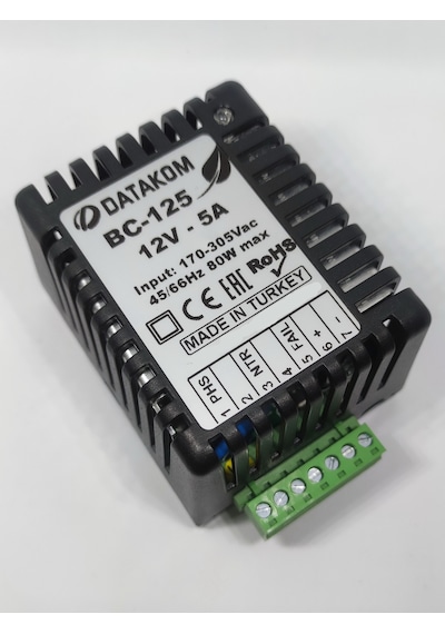 Datakom Bc-125 Akıllı Akü Şarj Cihazı 12 Volt 5 Amper