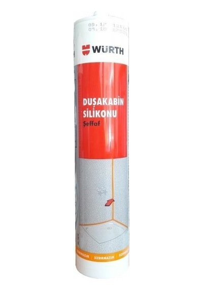 310 Ml Şeffaf Duşakabin Silikonu Suya Dayanıklı Ve Güçlü Yapıştırma