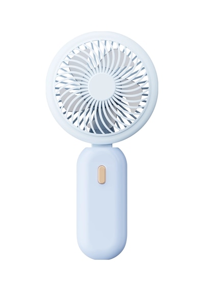 Taşınabililir Mini Usb Şarjlı 3 Kademeli El Masaüstü Vantilatör Fan Soğutucu Ym88220 Mavi