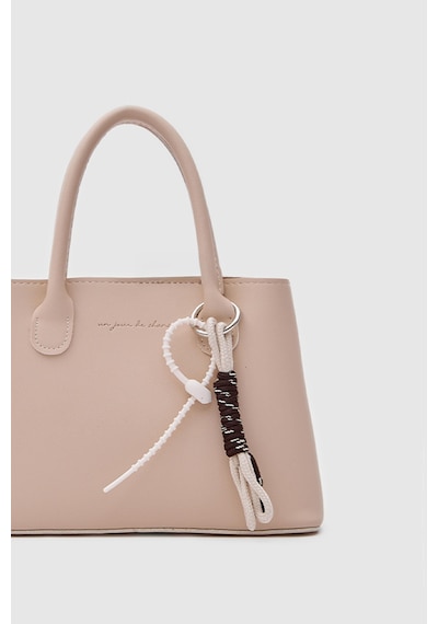 Shule Bags Ivy Kombine City El Ve Çapraz Çanta Bej