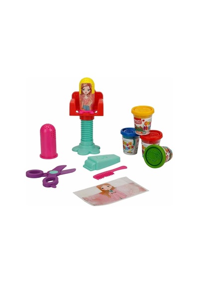 30980 Crafy Sihirli Salon Oyun Hamur Seti 200 G 15 Parça - 15 Parça Çok Renkli