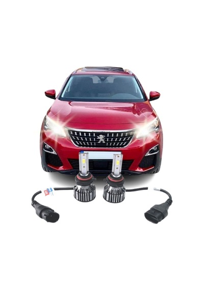 Megamarket06 Peugeot 3008 Led Uzun Far Ampulü Photon Mono Hb3 Uyumlu