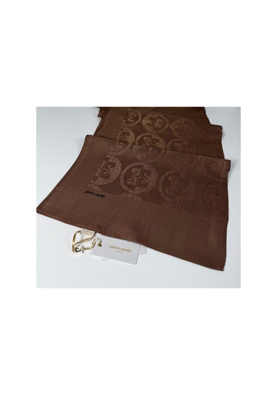 Pierre Cardin Lyocell Naia Rivela Şal 6080200-932 Kahverengi-932 Kahverengi-932
