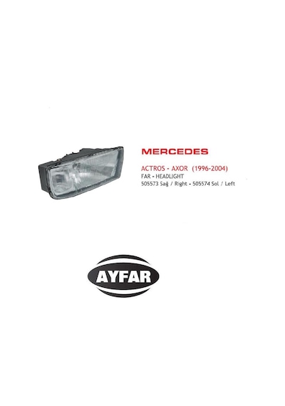FAR MERCEDES AXOR SOL MANUEL AYAR 505574 9418202561