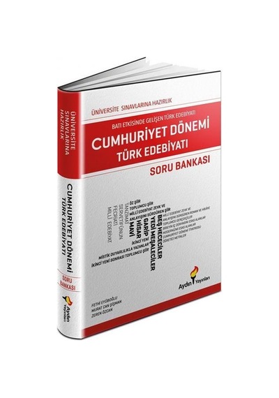 Kentkitap-Aydın Yayınları Cumhuriyet Dönemi Türk Edebiyatı Soru Bankası
