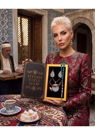 Özel Tasarım Kitap Kutulu Kadın Bakır Takı Seti Ve Tesbih Kombini - Kolye Küpe Bileklik Yüzük 5 Parça Otantik Şık Hediyelik - Doğum Günü Yıl Dönümü Anneler Günü Kadınlara Özel Gösterişli Hediye - N-00086 Özel Tasarım Kitap Kutulu Kadın Bakır Takı Seti Ve Tesbih Kombini - Kolye Küpe Bileklik Yüzük 5 Parça Otantik Şık Hediyelik - Doğum Günü Yıl Dönümü Anneler Günü Kadınlara Özel Gösterişli Hediye - N-00086
