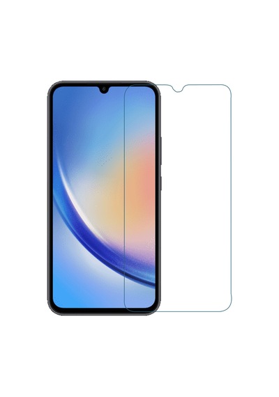 ErkMobile Samsung Galaxy Uyumlu A34 Kırılmaz Ekran Koruyucu Temperli Cam