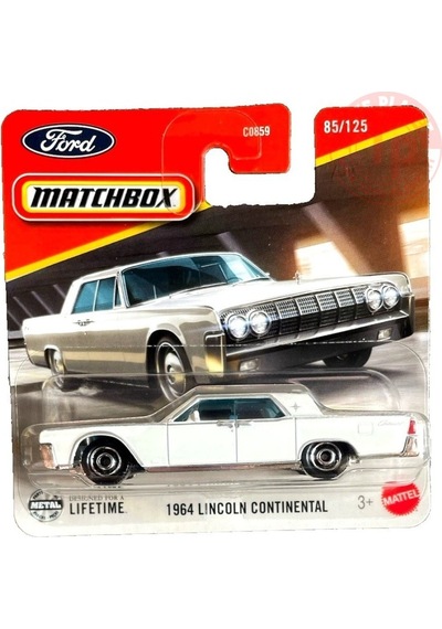 Mattel Matchbox 1964 Lincoln Continental Araba C0859-jbr73 Beyaz