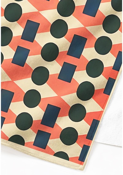 Geometrik Modern Desenli Plaj Havlusu-retro Coral Lacivert Minimalist Hızlı Kuruyan Mikrofiber Havlu Yumuşak İncisi Geometrik Modern Desenli Plaj Havlusu-retro Coral Lacivert Minimalist Hızlı Kuruyan Mikrofiber Havlu Yumuşak İncisi