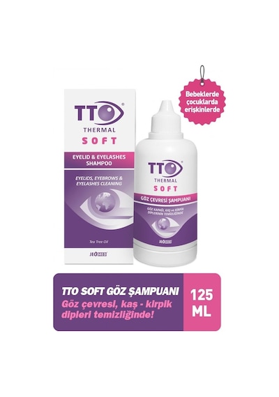 Tto Soft Tea Tree Oil Göz Çevresi Şampuanı 125 ML