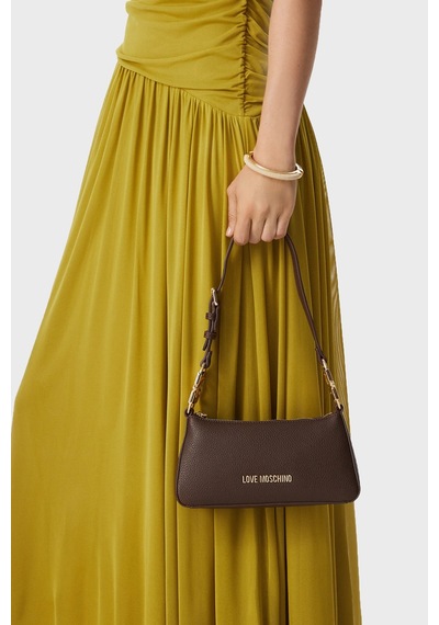 Love Moschino Logolu Ayarlanabilir Askılı Çanta Bayan Çanta Jc4007pp1plb0300 Kahve