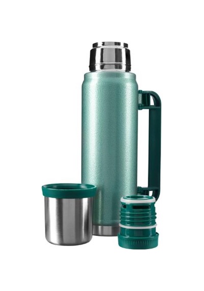 S-link Sl-tm13 Yeşil Kumlama Boya 750ml Iç 304 Plastik Kulp Ve Portatif Paslanmaz Çelik Termos Kupa Çok Renkli