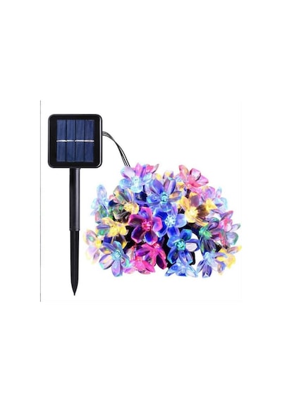 Borayris Güneş Enerjili Solar Dekoratif 9.5 Metre Çok Renkli 50 Led Sakura Kiraz Çiçeği Dış Mekan Bahçe Ve Balkon Aydınlatması Borayris Güneş Enerjili Solar Dekoratif 9.5 Metre Çok Renkli 50 Led Sakura Kiraz Çiçeği Dış Mekan Bahçe Ve Balkon Aydınlatması