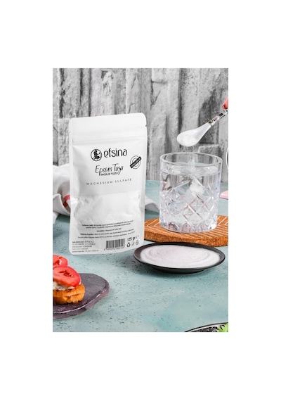 Efsina Epsom Tuzu Yenilebilir İngiliz Tuzu 125 G