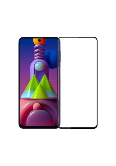 Ally Sm Galaxy M51 Full Glue Tempered Full Cam Ekran Koruyucu- 5775