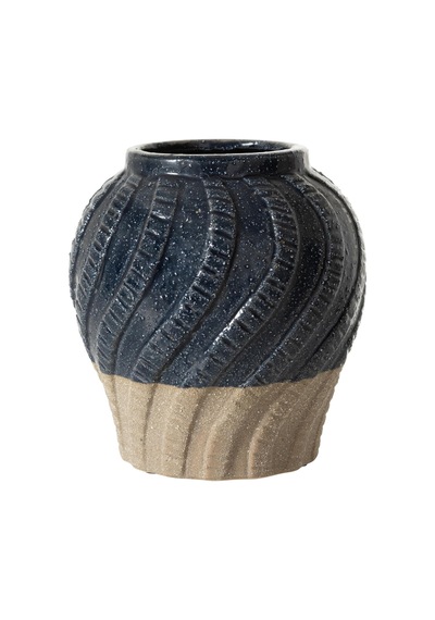 Lexroo Wavy Seramik Vazo 18 X 19 Cm Çok Renkli