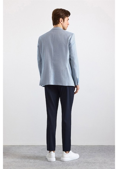 Süvari Saks Mavi Slim Mono Yaka Torba Cep 6 Drop Klasik Ceket Ct2021600434-m05 Süvari Saks Mavi Slim Mono Yaka Torba Cep 6 Drop Klasik Ceket Ct2021600434-m05