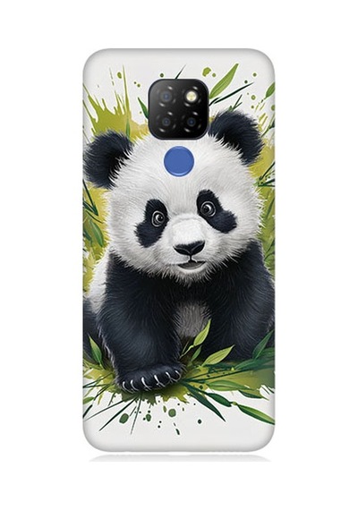 General Mobile Discovery Gm20 Uyumlu Sevimli Panda Desenli Silikon Kılıf
