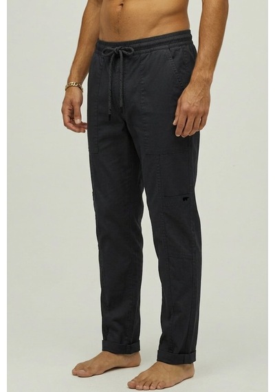 Vouvant Pant Siyah Kargo Cepli Erkek Pantolon