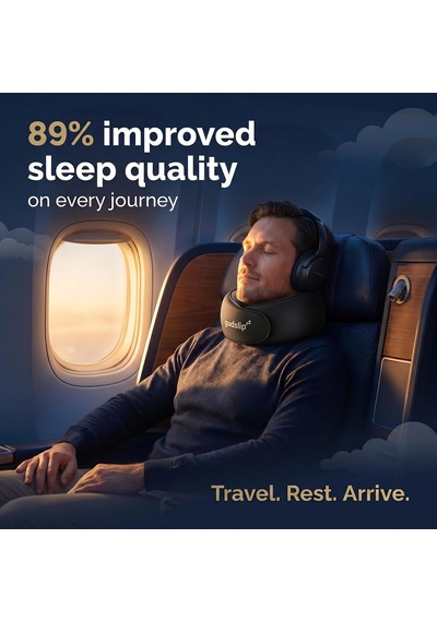 Seyahat Yastığı - Sık Seyahat Edenler İçin Üstün Konfor Ve Ergonomik Destek, Yolculuk Sırasında Optimum Dinlenme