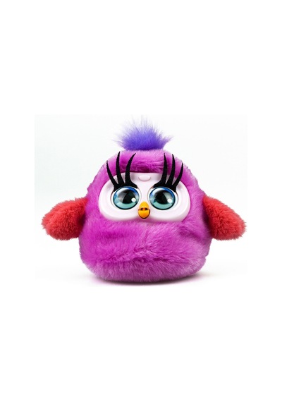 Tiny Furies Fluffy Birds - Koyu Pembe