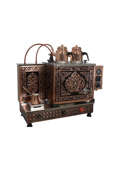 Kutlu 2 Demlikli Bakır Çay Kazanı (454249264)