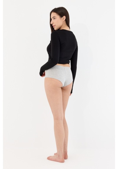 Air Gri Boyshort Külot Gri