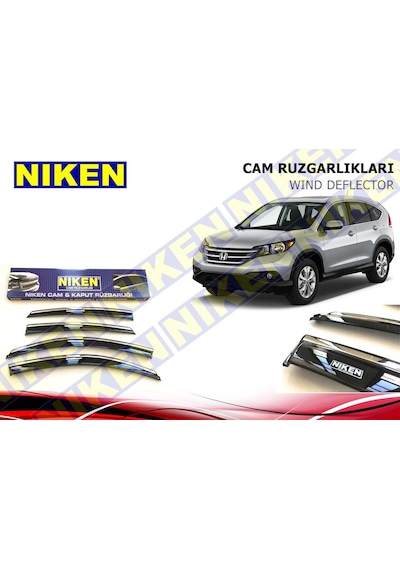 Honda Crv Kromlu Cam Rüzgarlığı Niken 2012 Sonrası