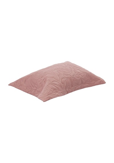 Taç Gala Kendinden Desenli%100 Polyester Yatak Örtüsü Seti, Pembe, Tek Kişilik Çok Renkli