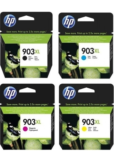 Hp 903Xl 4 Renk Kartuş Seti Renkli