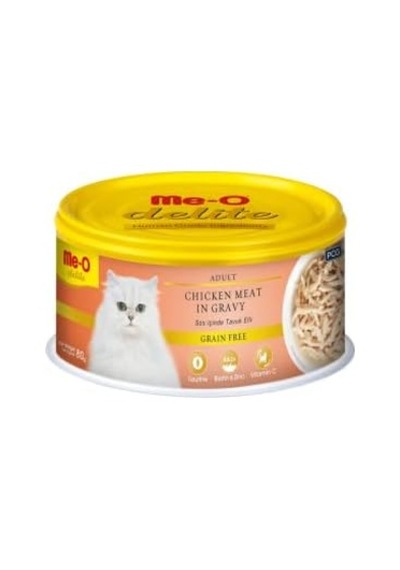 Me-o Delite Tavuk Etli Konserve, 80 Gr 103 Ivory