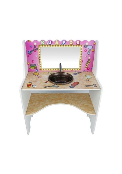 Ahşap Mini Kuaför Köşesi