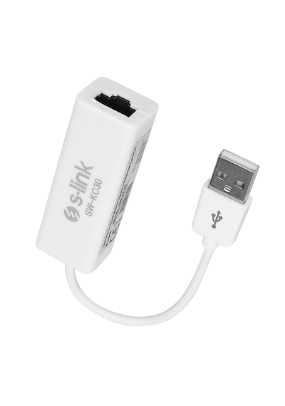 S-link Sw-kc30 Usb 2.0 To Rj45 Win10 Uyumlu Ethernet Çevirici