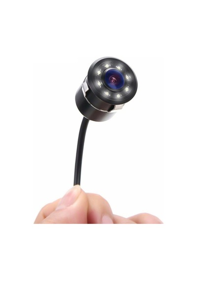 Park Sensörü Geri Görüş Kamerası 23Mm 8 Ledli Gece Görüşlü