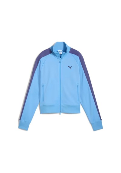 Puma T7 Always On Track Kadın Mavi Günlük Stil Ceket 62979657 1636977 Mavi