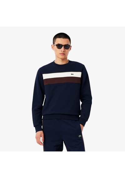Lacoste Sh5498 Erkek Sweatshirt Lacivert