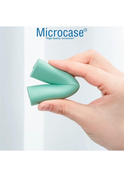 Microcase 3m Yapıştırmalı Sünger Bebek Ve Çocuk Köşe Kenar Koruyucu 10in1 Set - Al5235 Siyah Genel