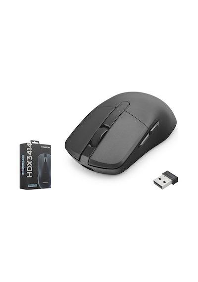 Hadron Hdx3414 Dual Mode Şarjlı Kablosuz Mouse Bluetooth 2.4 Ghz 6200 Dpı Siyah