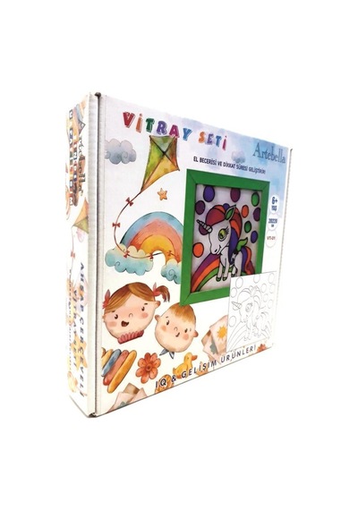 Cam Vitray Seti Unicorn Vt-01 Çok Renkli