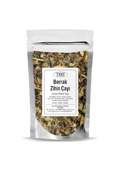 Tos The Organic Spices Berrak Zihin Çayı 250 G