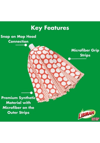 Libman Wonder Mop Head Değiştirme Emici Mikrofiber Kendinden Sıkma Paspas En İyi Paspas Dolumu Makinede Yıkanabilir Çok Yüzeyli Zemin Paspası 3 Yedek Ped