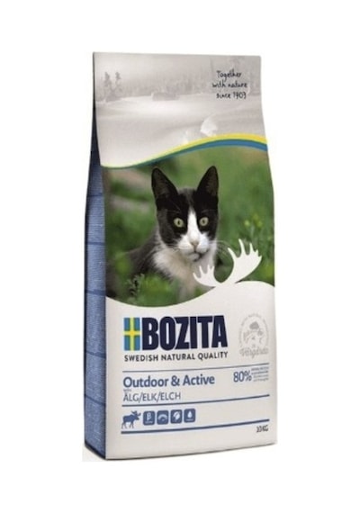 Bozita Outdoor Active Geyik Etli Yetişkin Kedi Maması 10 KG